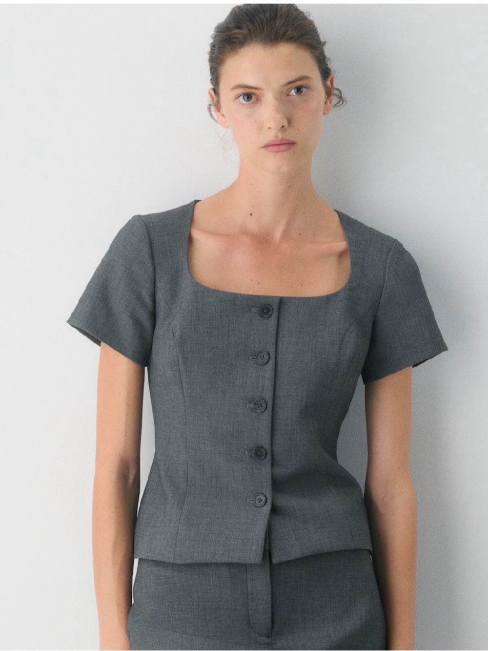 Babaton Fidelity Heather charcoal size 8